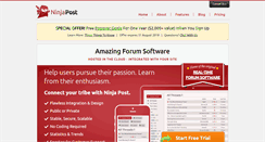 Desktop Screenshot of ninjapost.com